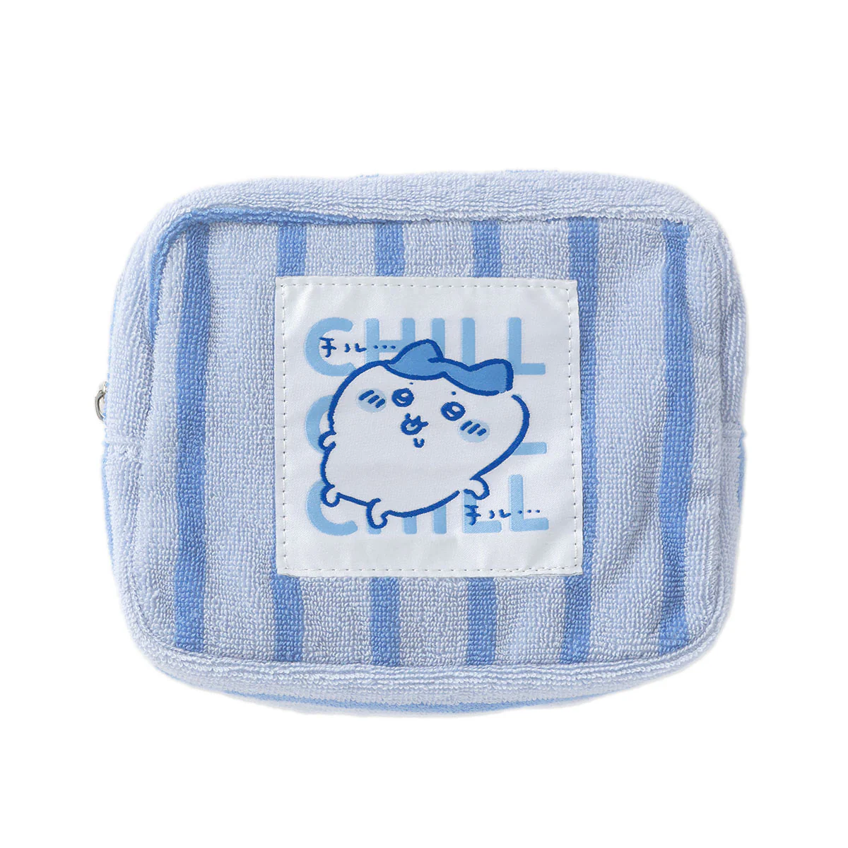 ちいかわ ポーチ チルチルハチワレ ブルー