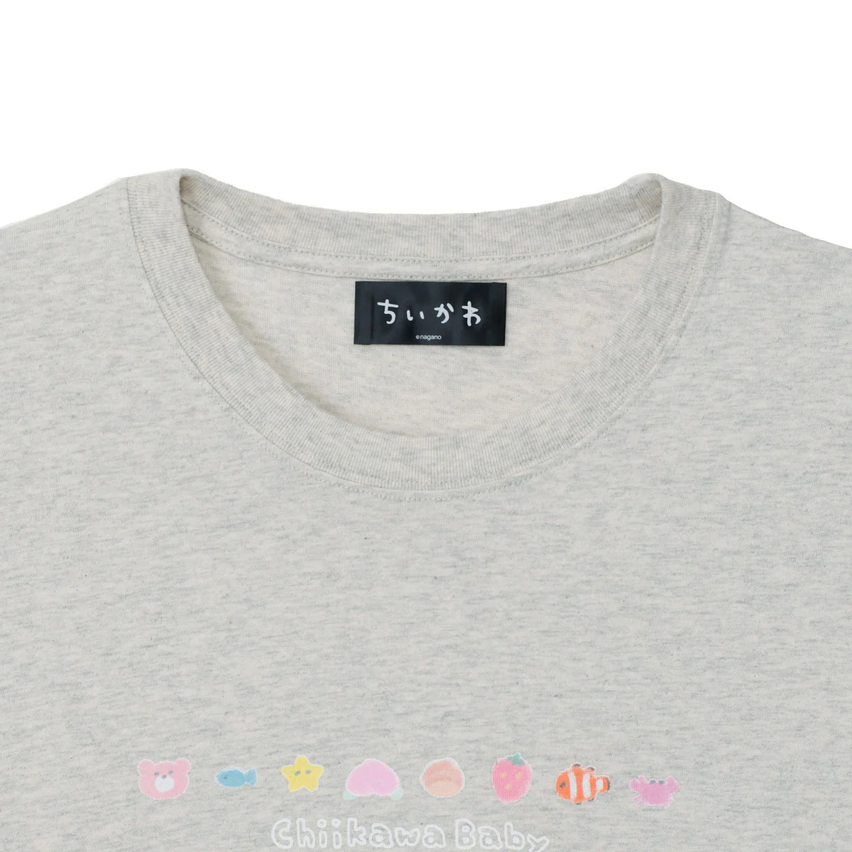 ちいかわ Chiikawa Baby 長袖Tシャツ おしり オートミール - Image 5