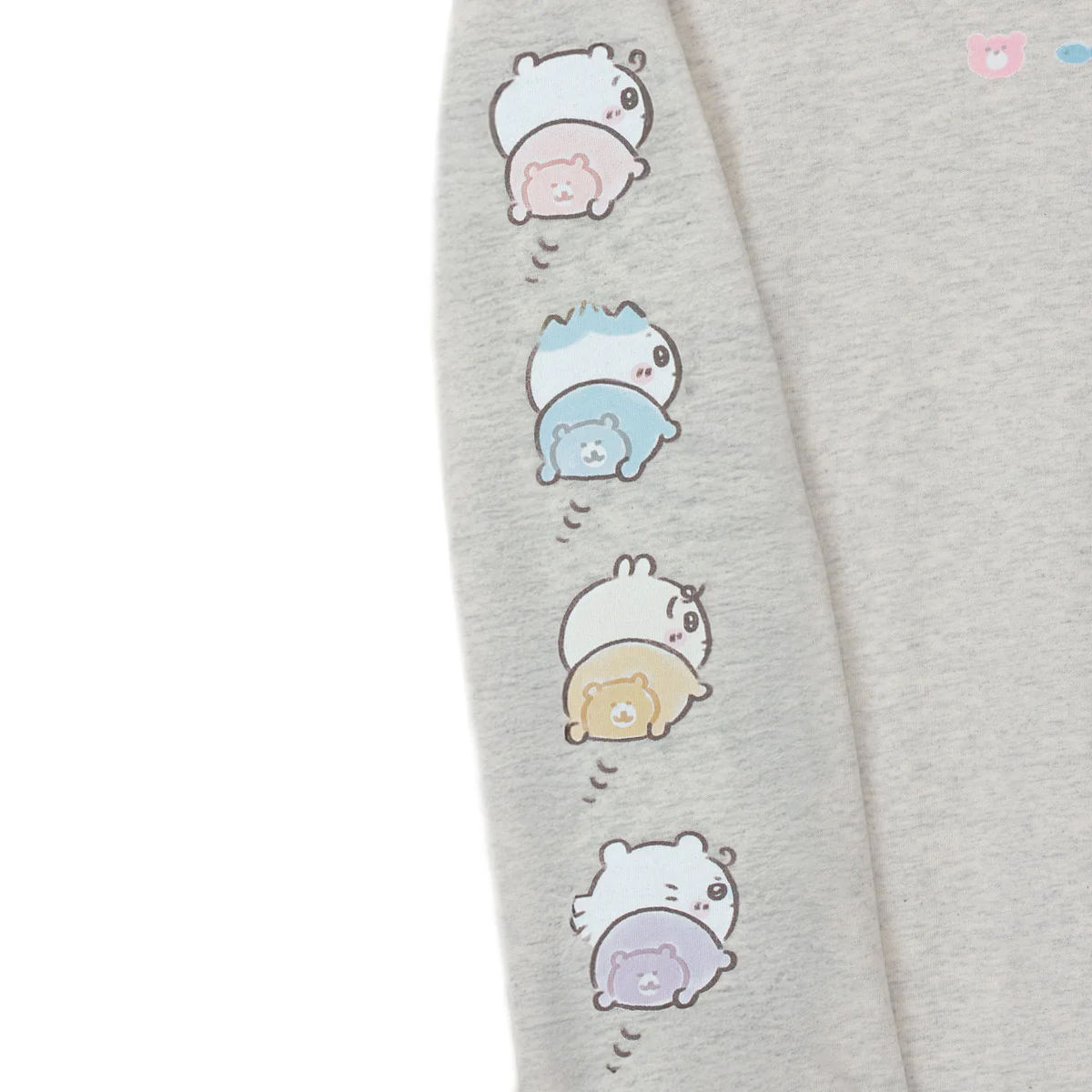 ちいかわ Chiikawa Baby 長袖Tシャツ おしり オートミール - Image 6