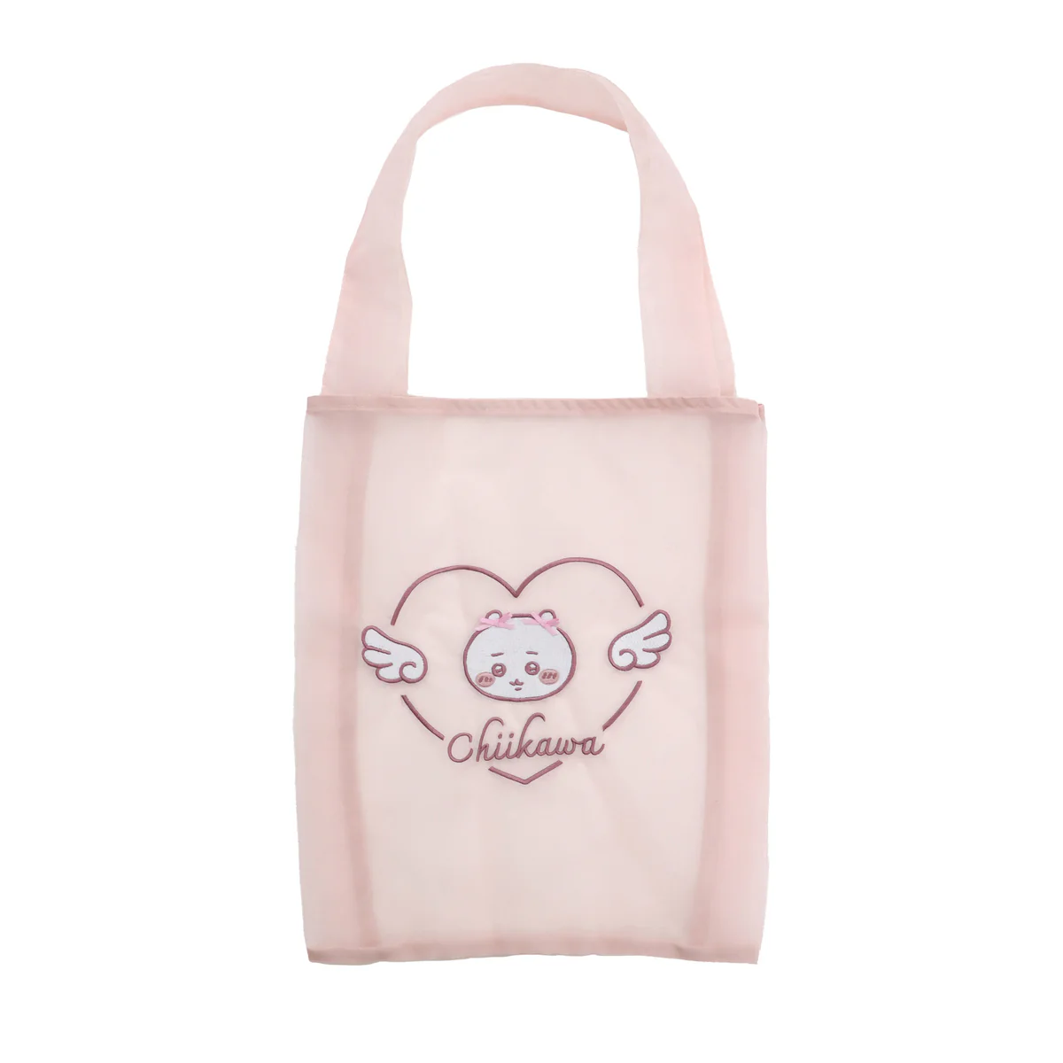 ちいかわ Go!HARAJUKU オーガンジーバッグ リボンリボン ちいかわ ピンク