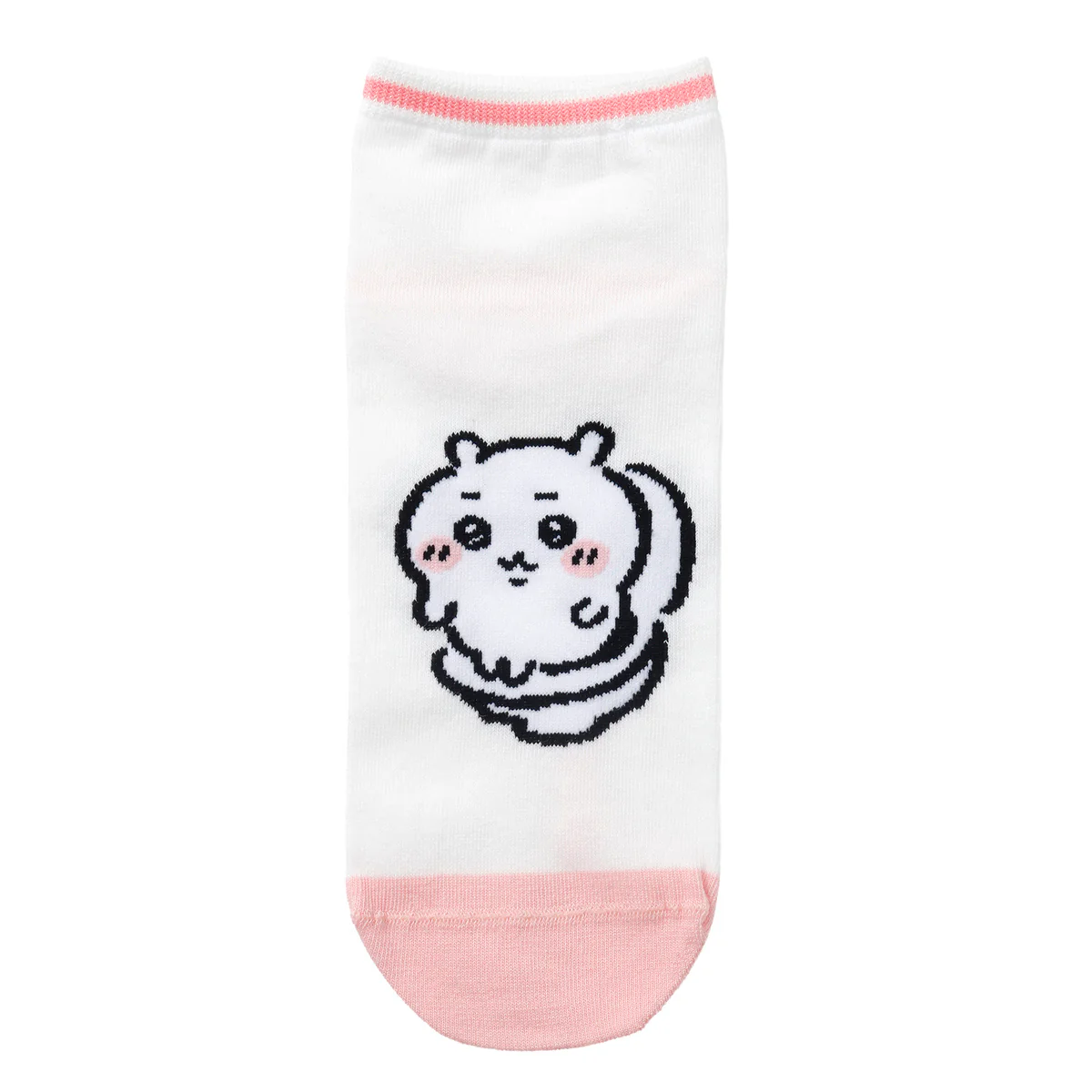 ちいかわ クルーソックス ちいかわトイレ ピンク