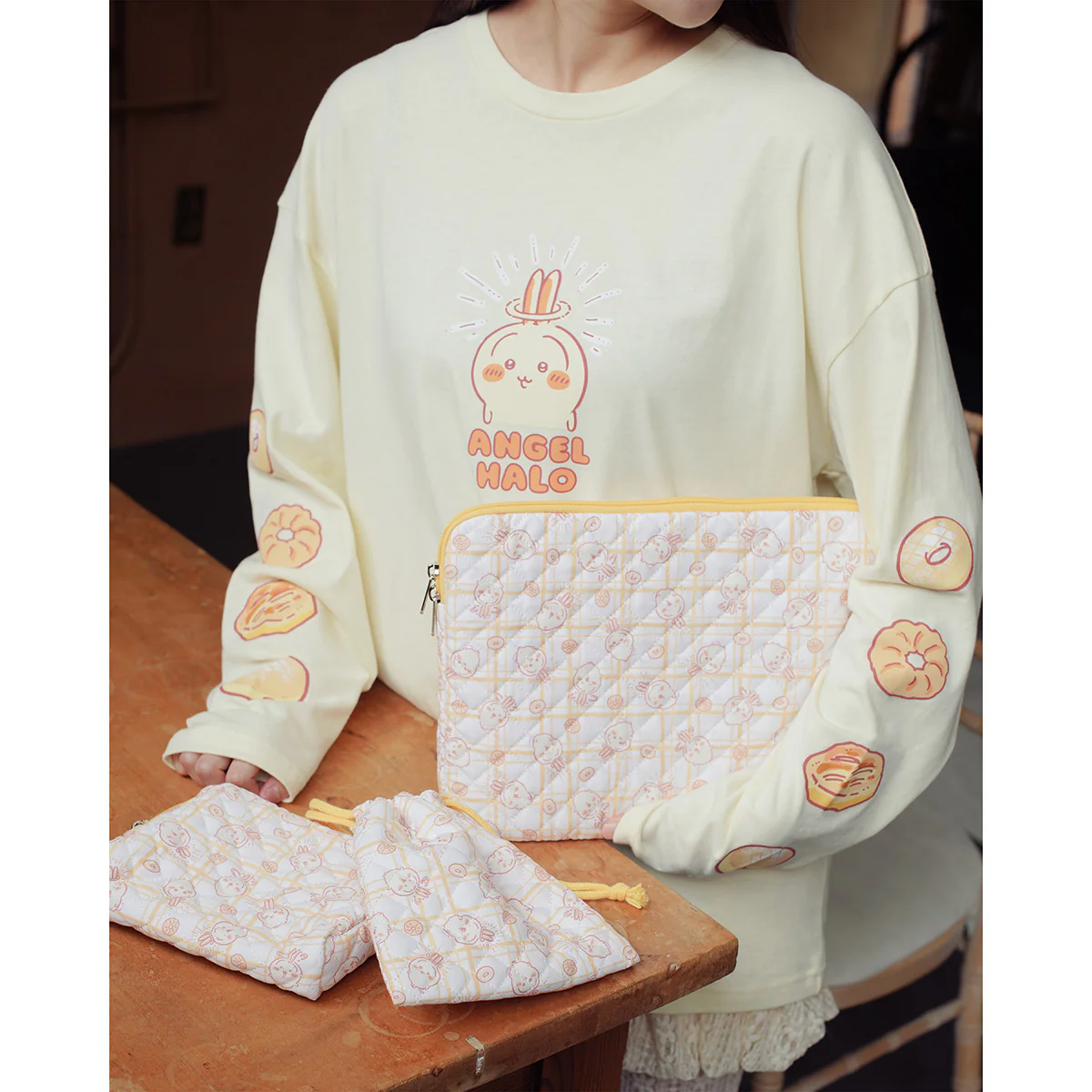 ちいかわ マルチケース ドーナッツ イエロー - Image 2