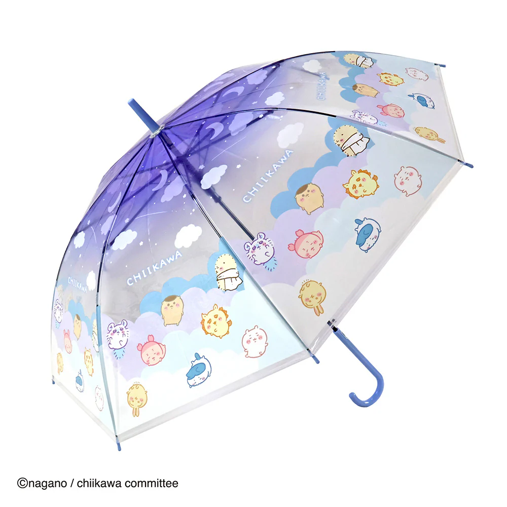 ちいかわ ジャンプビニール傘 58cm（夜空）