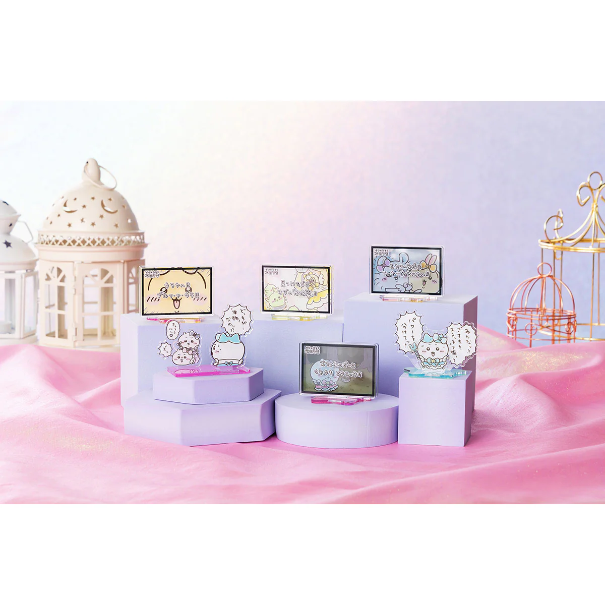 ちいかわ まじかるちいかわ レイヤーアクリルスタンド(次回予告見つけたど!!) - Image 2