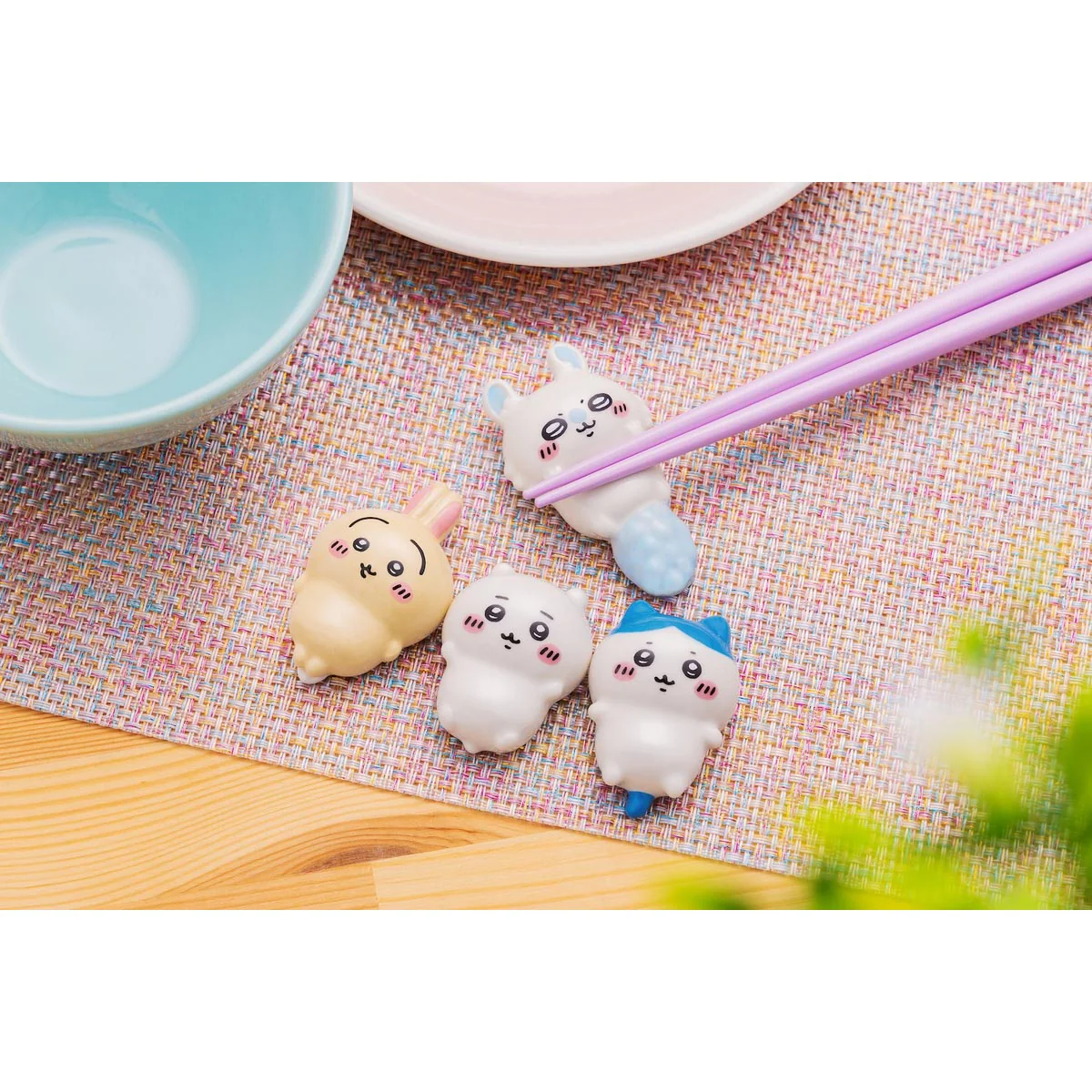ちいかわ あおむけ箸置き（ハチワレ） - Image 2