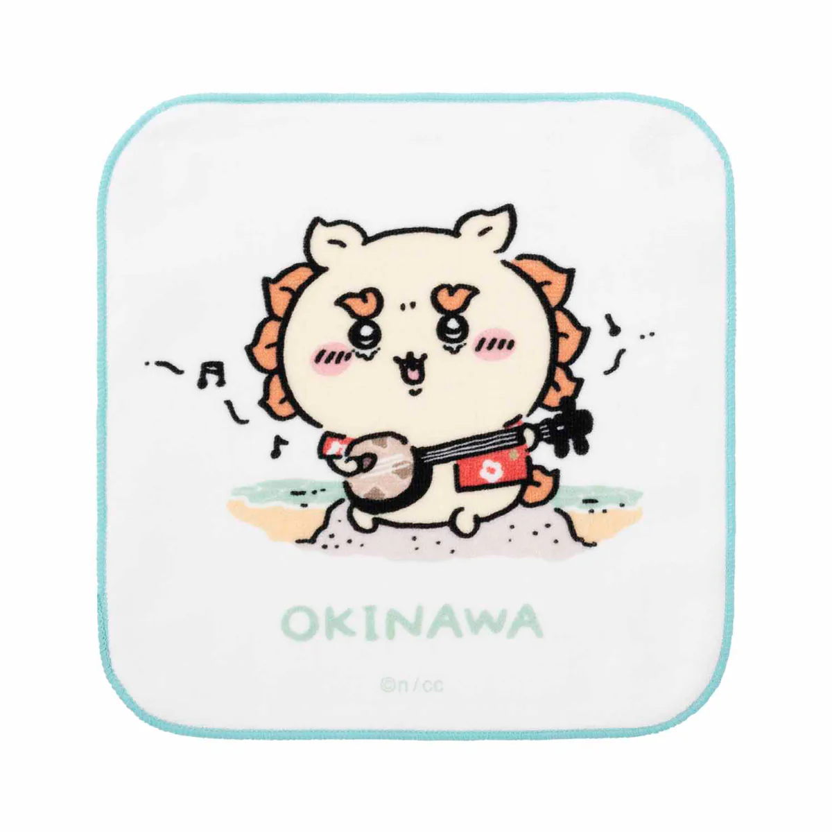 ちいかわ シーサーのおみやげやさん ハンドタオル（三線） - Image 3
