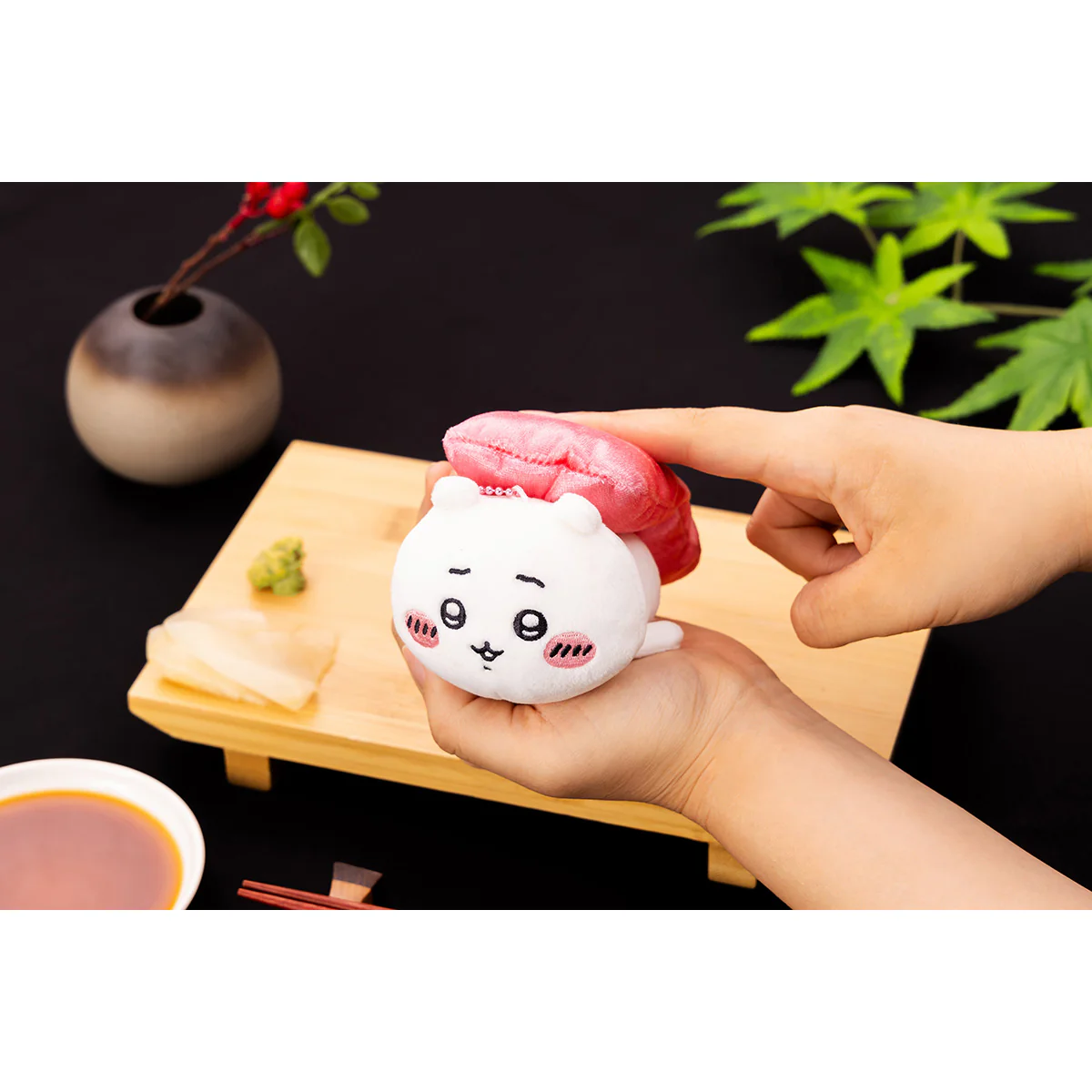 ちいかわ ちいかわ寿司 マスコット(古本屋/カニカマ) - Image 3