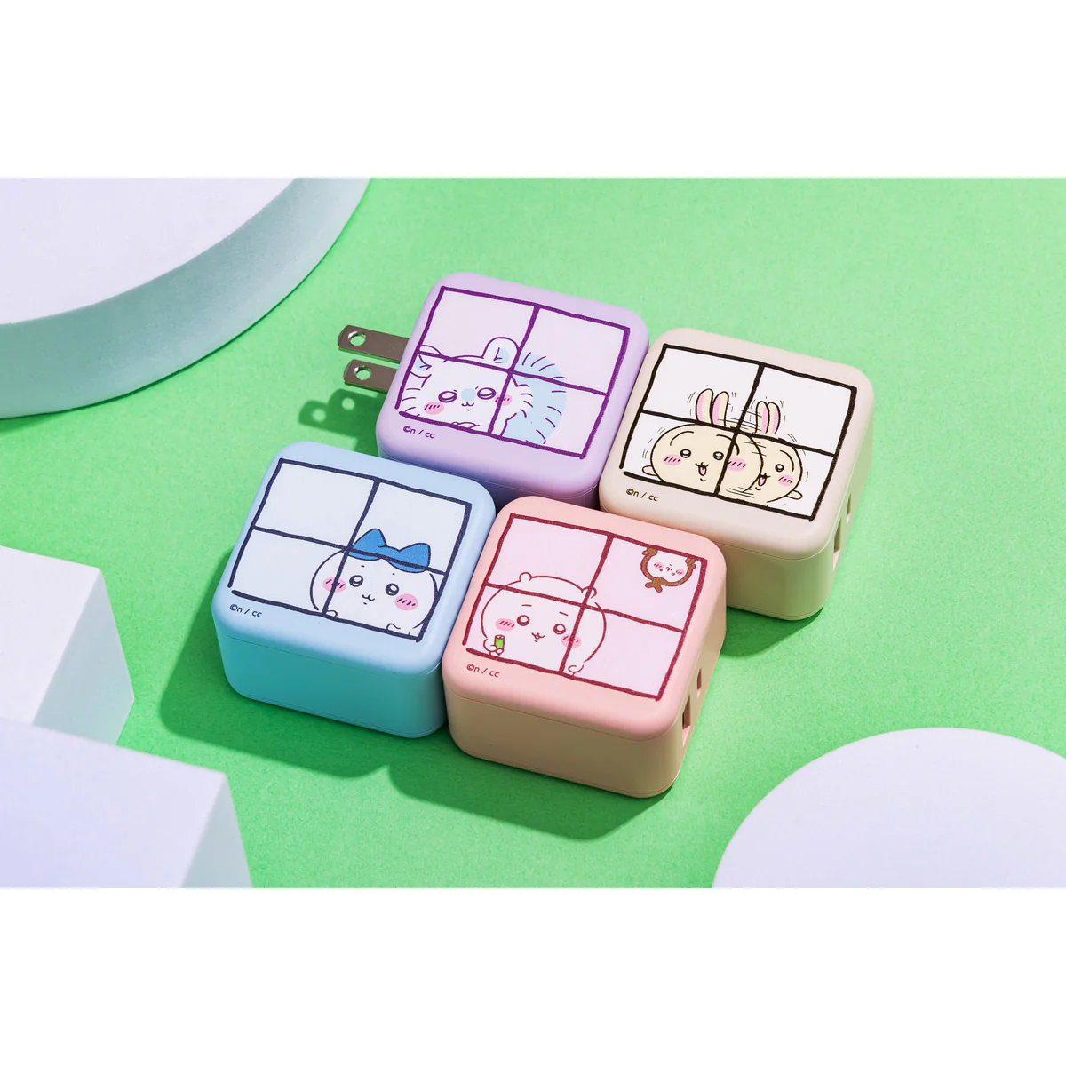 ちいかわ 2台同時充電/32W ACアダプタ（ちいかわ） - Image 3
