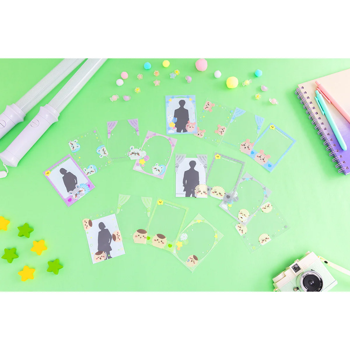 ちいかわ ミニフォトが入るサイズのクリアスリーブ（ハチワレ） - Image 2