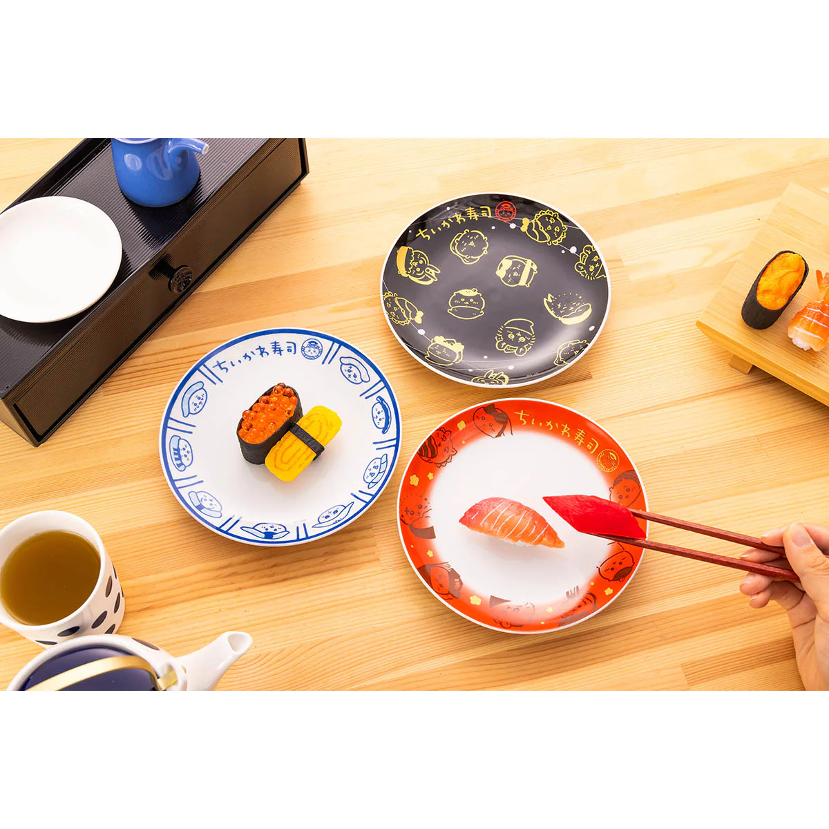 ちいかわ ちいかわ寿司 お寿司屋さんみたいなお皿(特上) - Image 2
