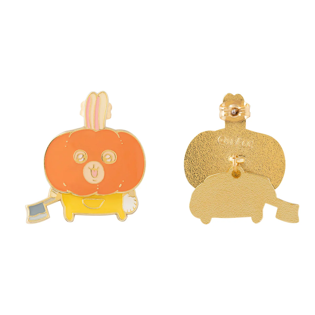 ちいかわ ゆらゆらピアス(カボチャなうさぎ) - Image 5