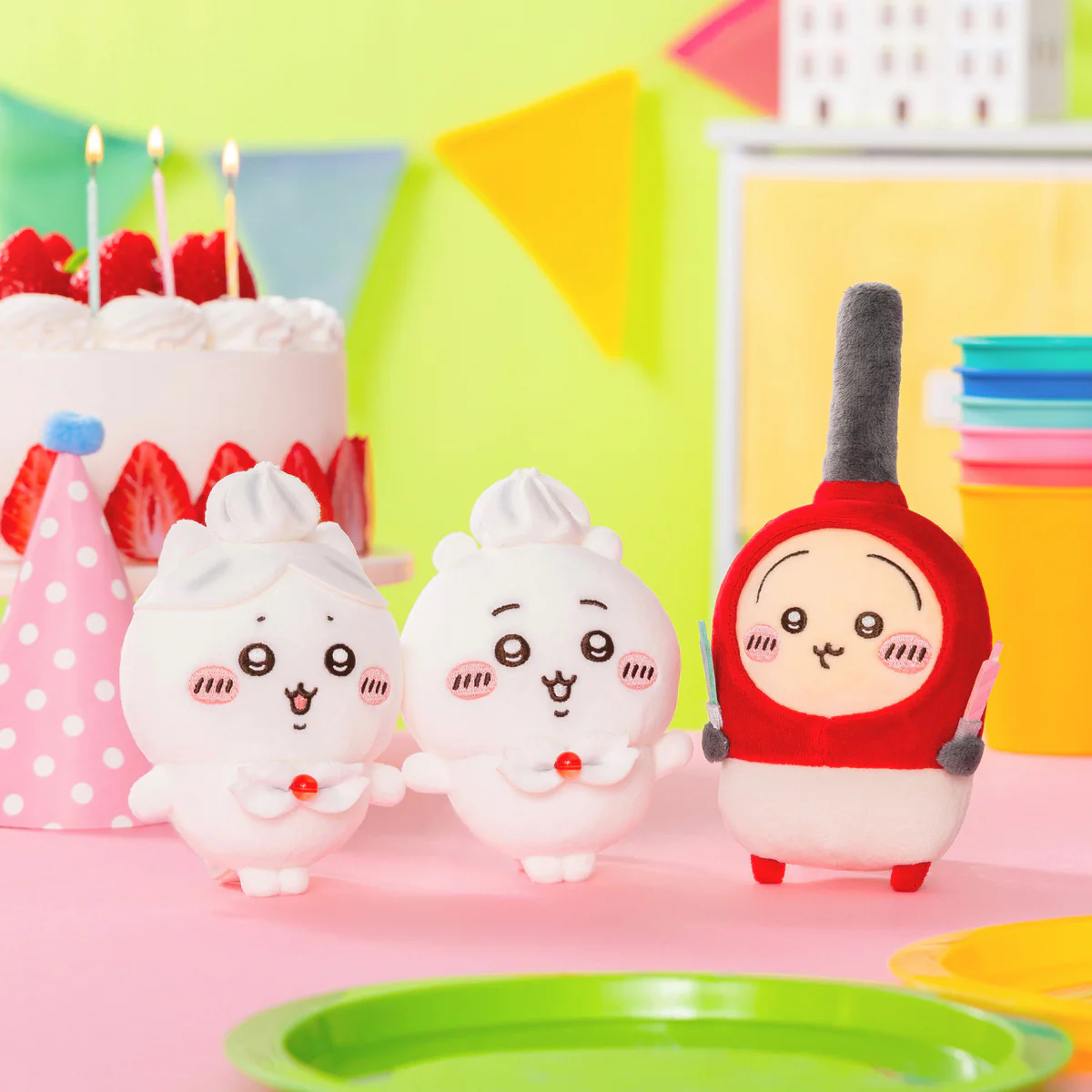 ちいかわ ホイップ誕生日なマスコット（ハチワレ） - Image 4