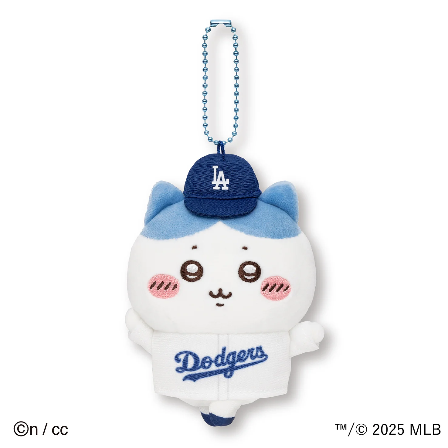 ちいかわ×MLB TOKYO SERIES マスコット ハチワレ（ドジャース） - Image 3