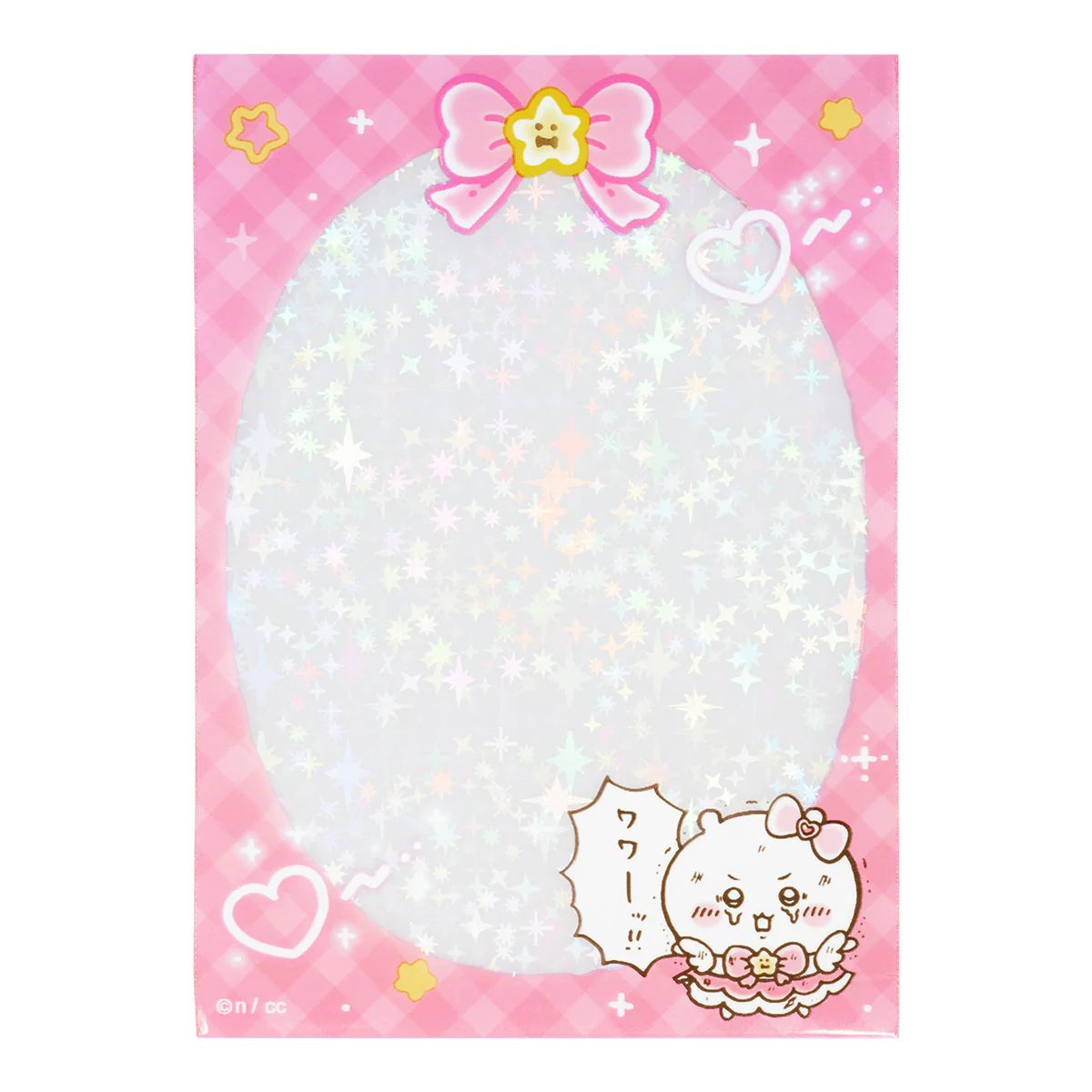 ちいかわ まじかるちいかわ ミニフォトが入るサイズのきらきらクリアスリーブ（ちいかわ）
