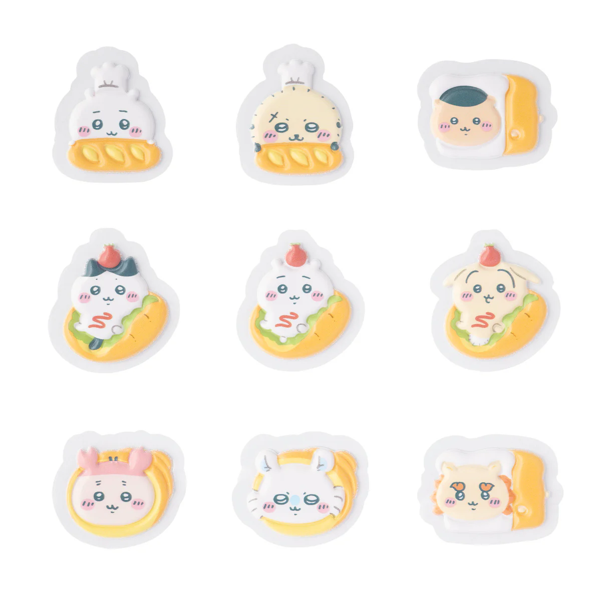 ちいかわ ちいかわベーカリー もっちりフレークシール（いろんなパンなみんな） - Image 4