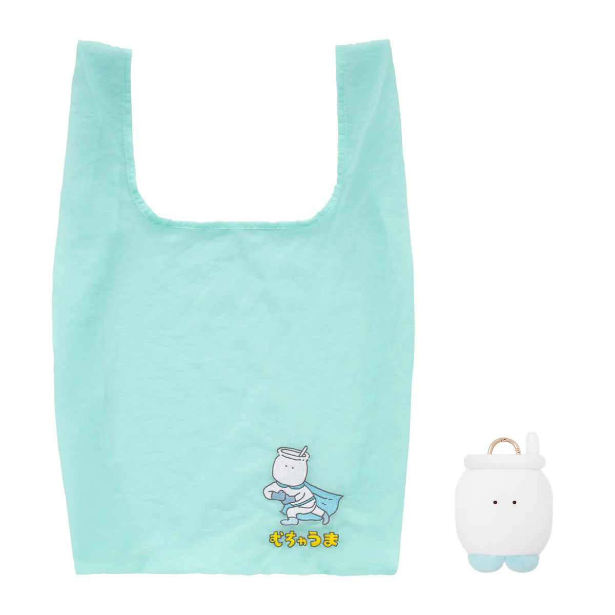 ちいかわ エコバッグ入りおかおマスコット(むちゃうマン) - Image 5