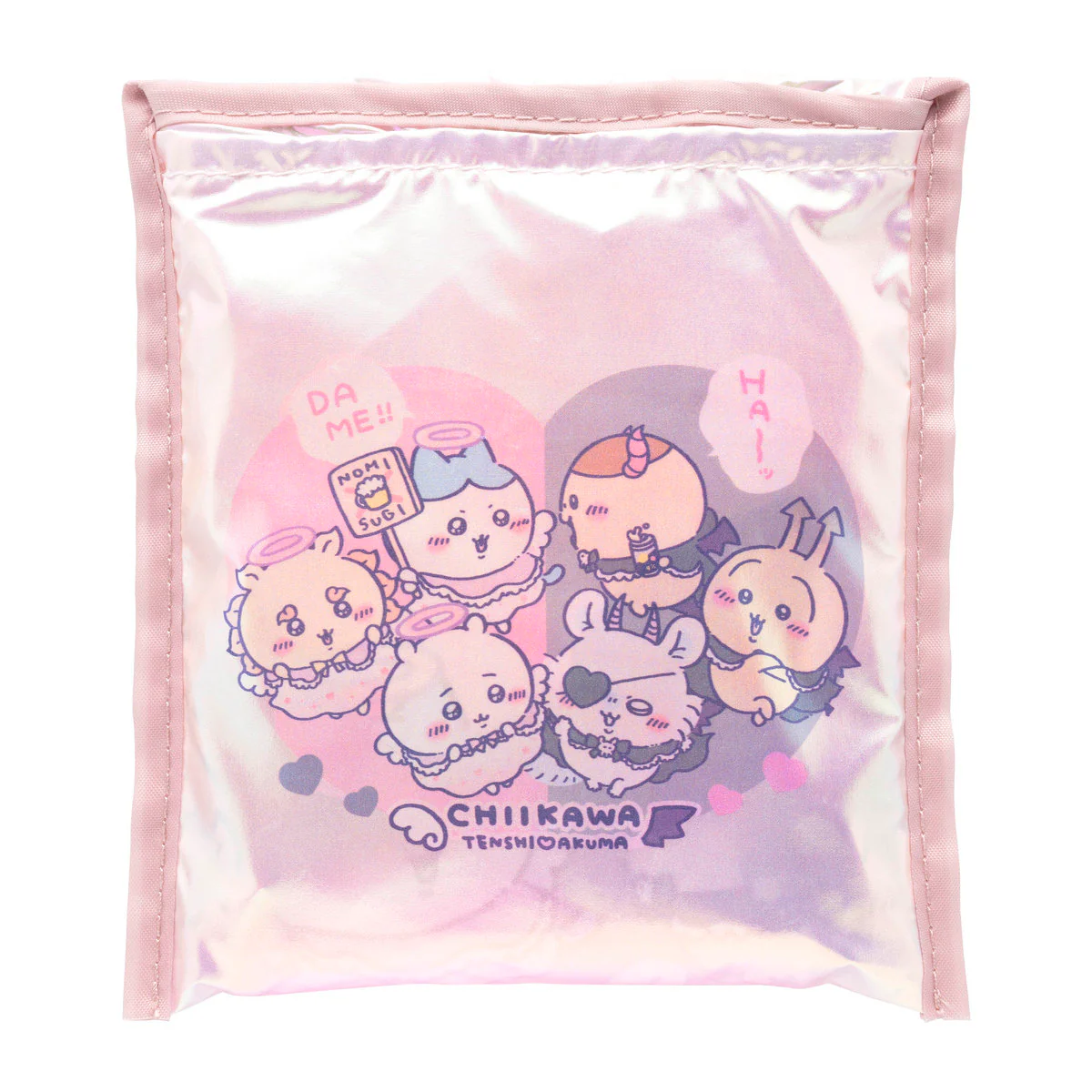 ちいかわ てんし♡あくま オーロラエコバッグ(てんしとあくま) - Image 7