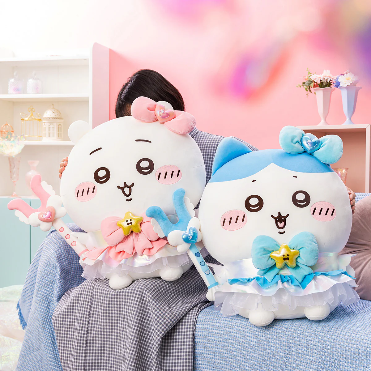 【予約】ちいかわ まじかるちいかわ 超BIG！おすわりぬいぐるみ（ハチワレ）【2026年3月下旬より順次発送予定（発送延期の場合もキャンセル不可）】【通常商品と同時購入・配送希望日指定不可】【キャンペーン対象外】 - Image 3