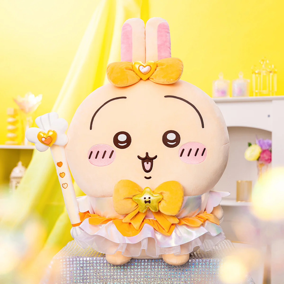【予約】ちいかわ まじかるちいかわ 超BIG!おすわりぬいぐるみ(うさぎ)【2026年3月下旬より順次発送予定(発送延期の場合もキャンセル不可)】【通常商品と同時購入・配送希望日指定不可】【キャンペーン対象外】 - Image 2
