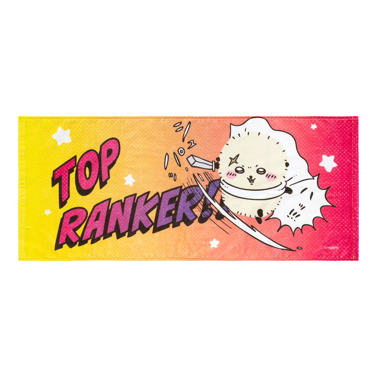 ちいかわ ラッコの手触りの良い薄手なフェイスタオル（TOP RANKER） - Image 4