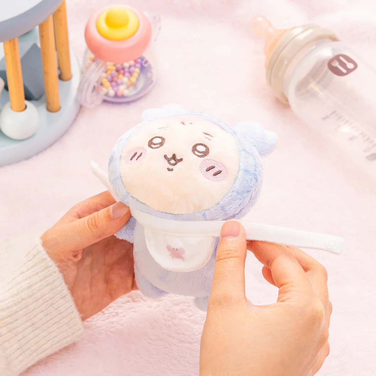 ちいかわ Chiikawa Baby ハイハイぬいぐるみ（モモンガ） - Image 5