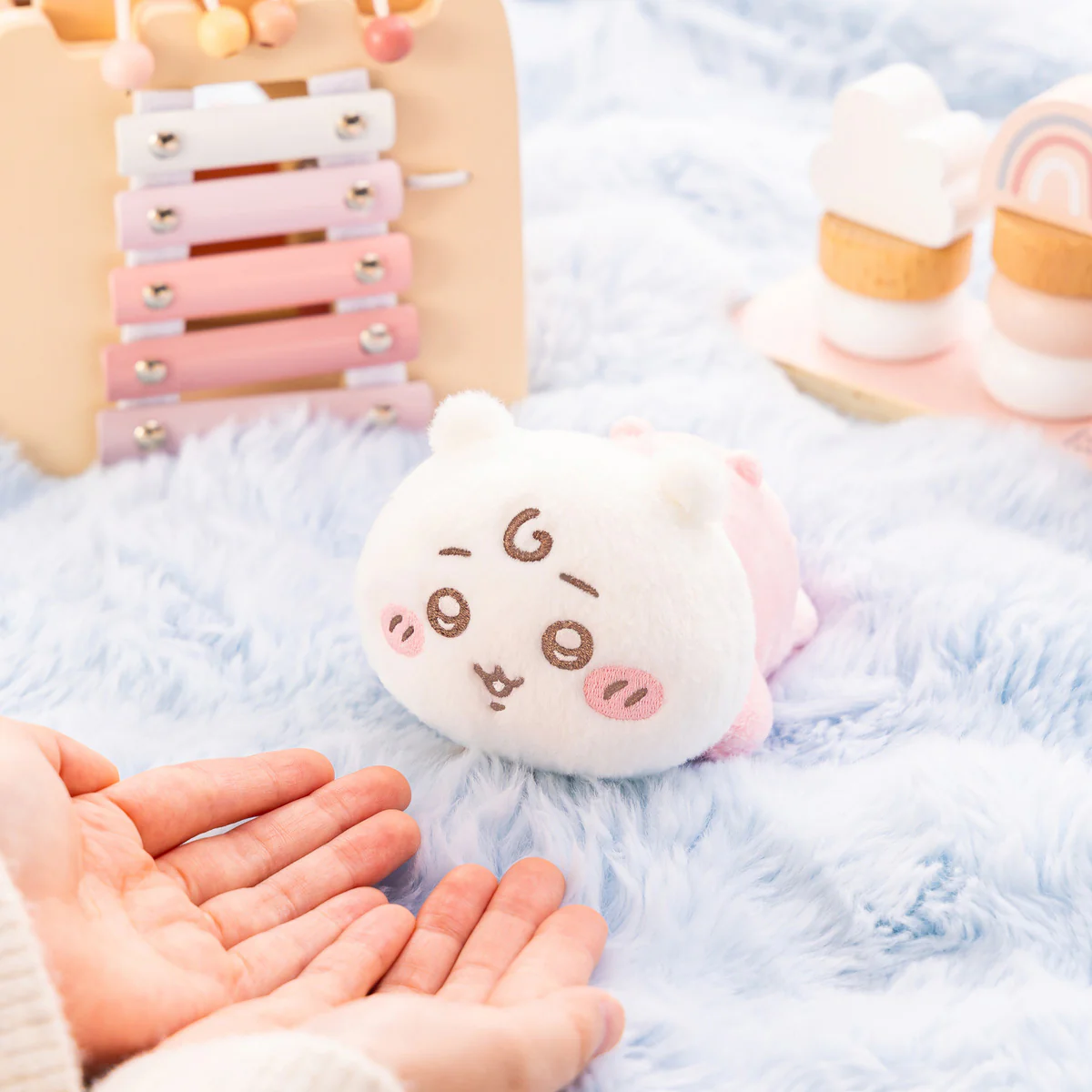 ちいかわ Chiikawa Baby ハイハイぬいぐるみ(くりまんじゅう) - Image 3