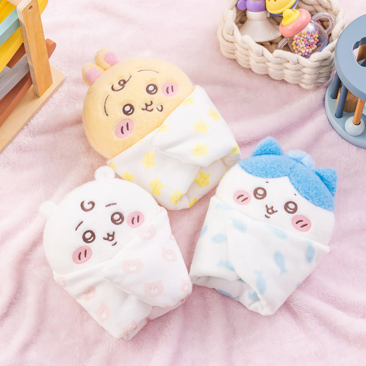 ちいかわ Chiikawa Baby おくるみぬいぐるみ（うさぎ） - Image 2