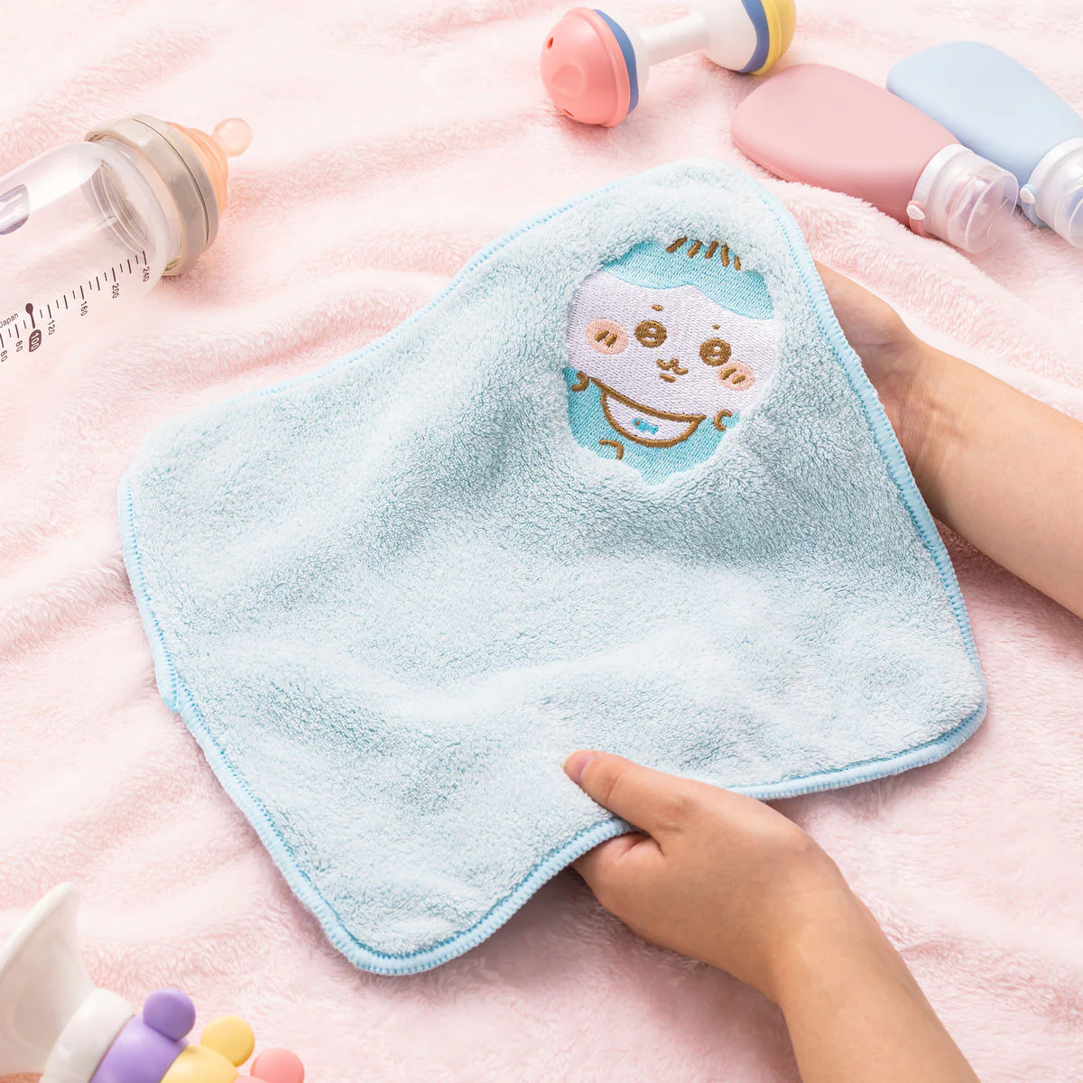 ちいかわ Chiikawa Baby おくるみなハンドタオル（ちいかわ） - Image 3
