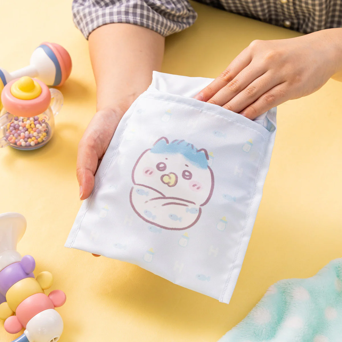 ちいかわ Chiikawa Baby 大きめポケッタブルエコバッグ(ちいかわ) - Image 4
