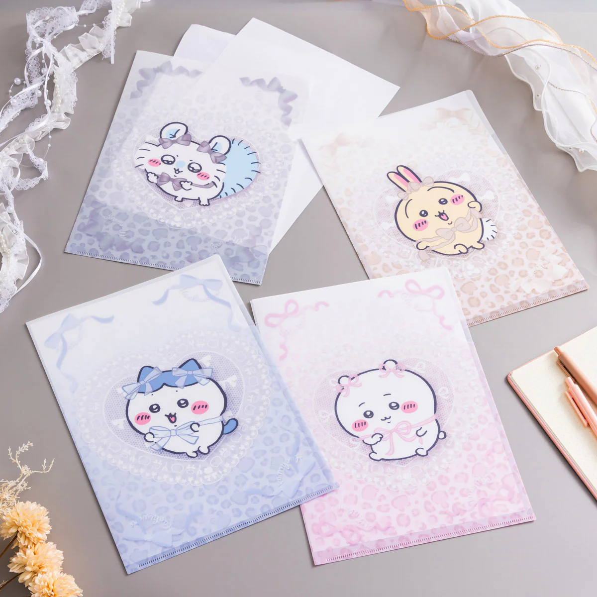 ちいかわ Go!HARAJUKU クリアファイル（サングラス うさぎ） - Image 2