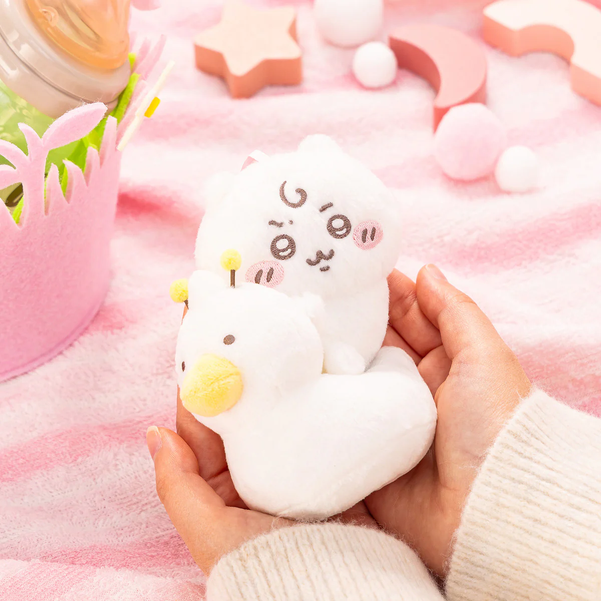 ちいかわ Chiikawa Baby おまるマスコット(ハチワレ) - Image 3