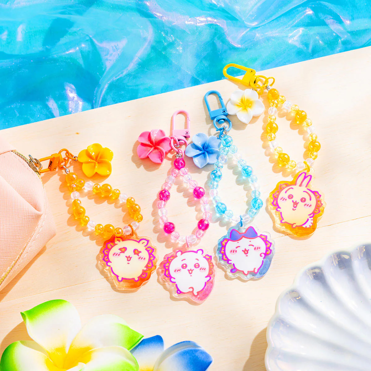ちいかわ シーサーのおみやげやさん ビーズ付きアクリルストラップ（シーサー） - Image 2