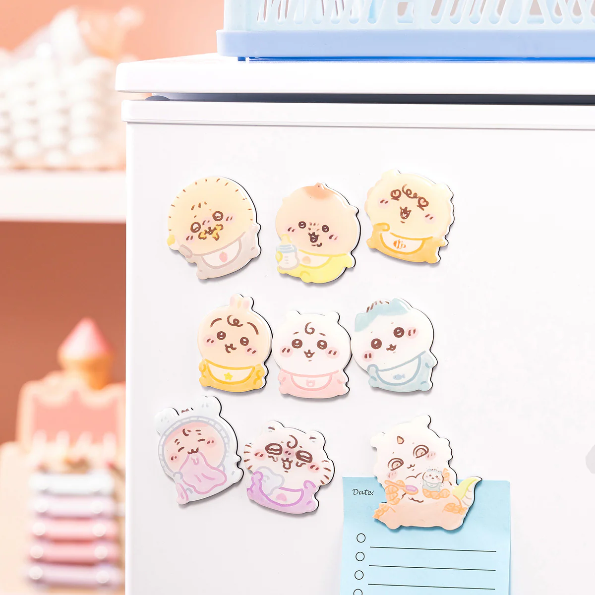 ちいかわ Chiikawa Baby ぷっくりアクリルマグネット(くりまんじゅう) - Image 2