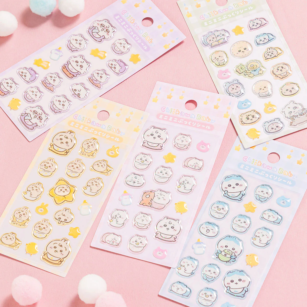 ちいかわ Chiikawa Baby ミニミニぷっくりシール(なかまたち)【クレジットカード決済限定商品】 - Image 3