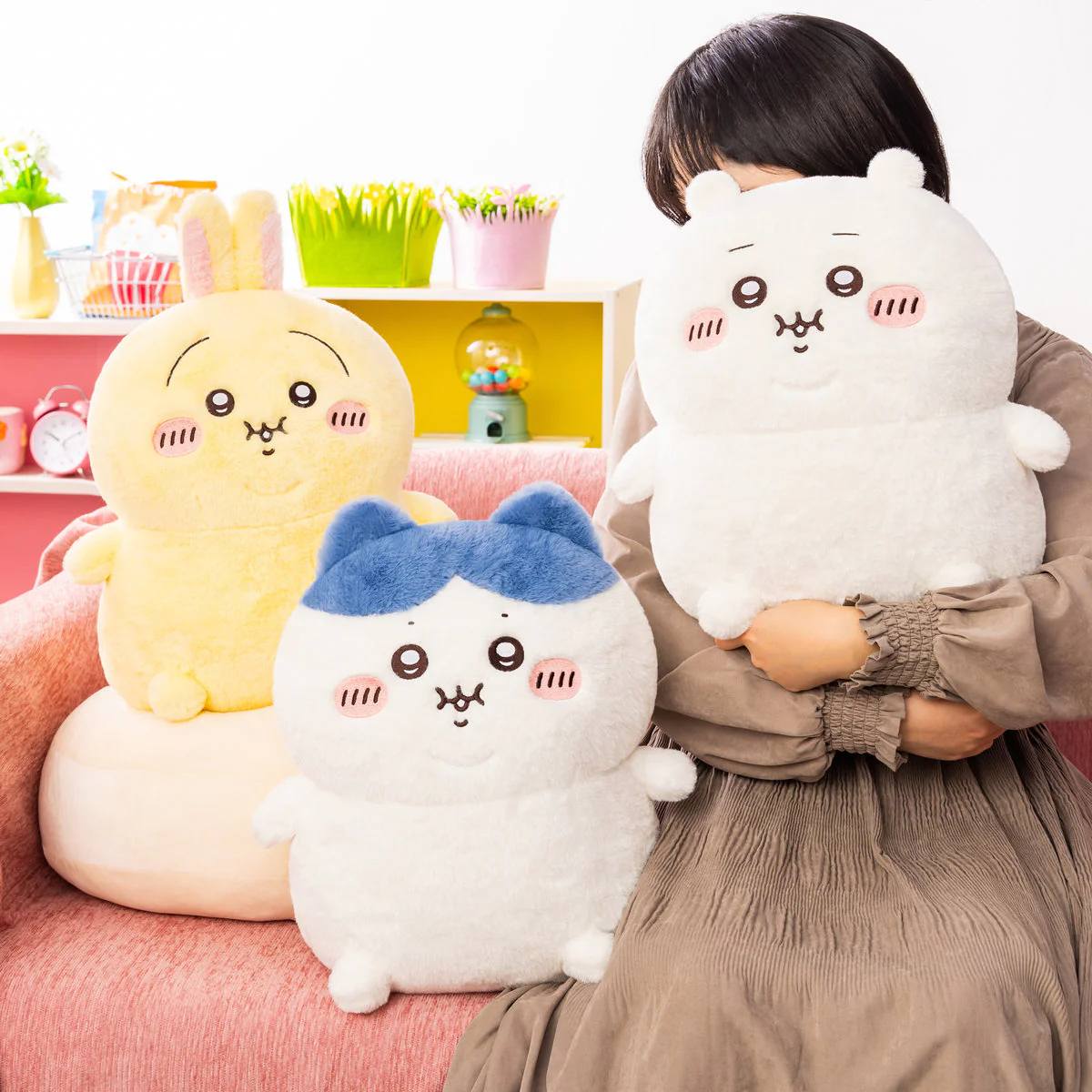 ちいかわ 重め！ぼっちゃり抱っこぬいぐるみ（ちいかわ） - Image 2
