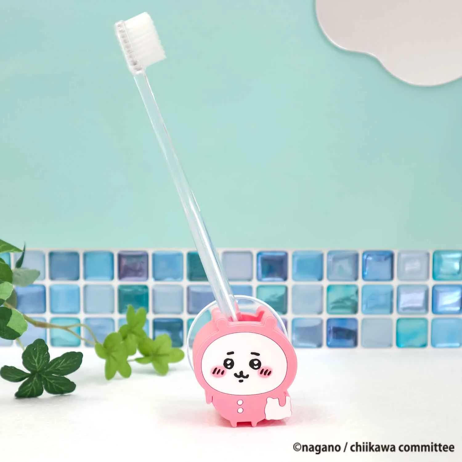 ちいかわ 歯ブラシスタンド(ハチワレ パジャマパーティー) - Image 3