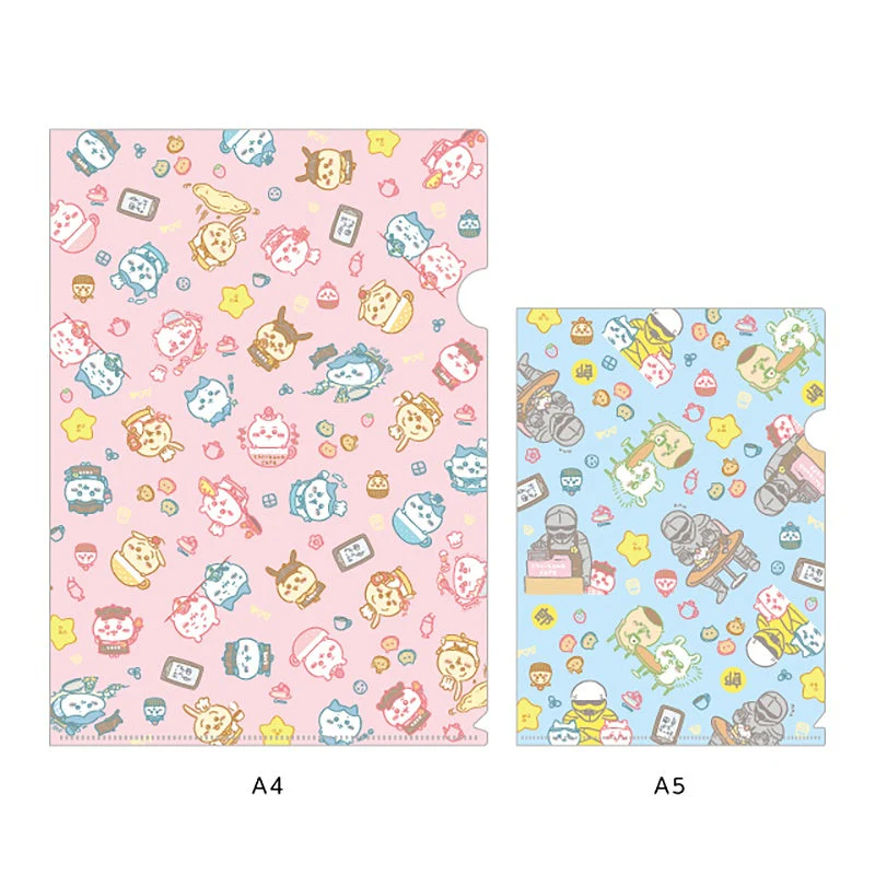 ちいかわカフェ クリアファイルセット(A4/A5各1枚)【1会計 2個まで】