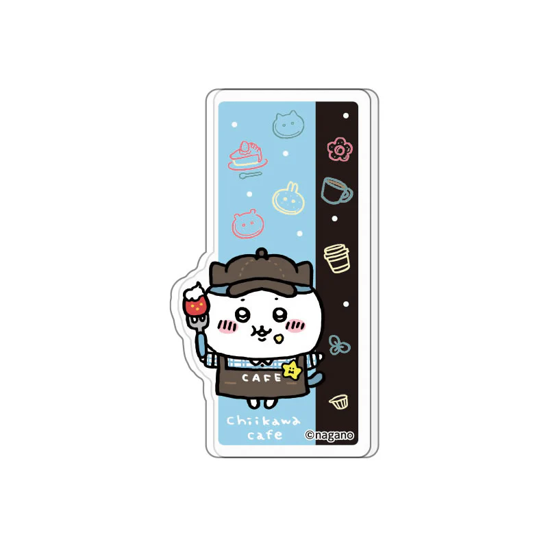 ちいかわカフェ アクリルメモボード②ハチワレ【１会計 ２個まで】 - Image 4