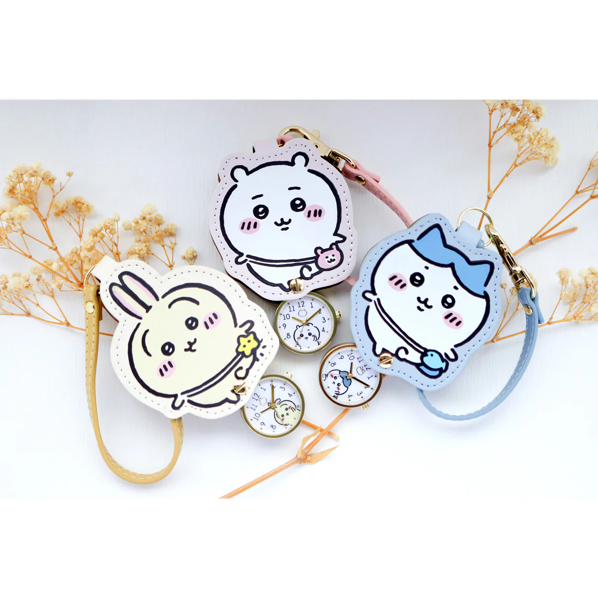 ちいかわ ダイカットキーチェーンウォッチ(ハチワレ) - Image 4
