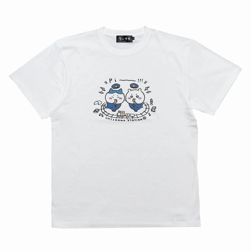ちいかわ 笛ピー Tシャツ ホワイト