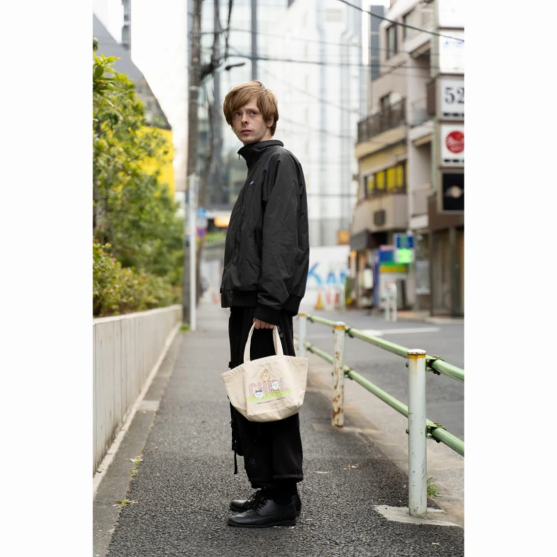 ちいかわ ランチトートバック CHILL(ナチュラル) - Image 3