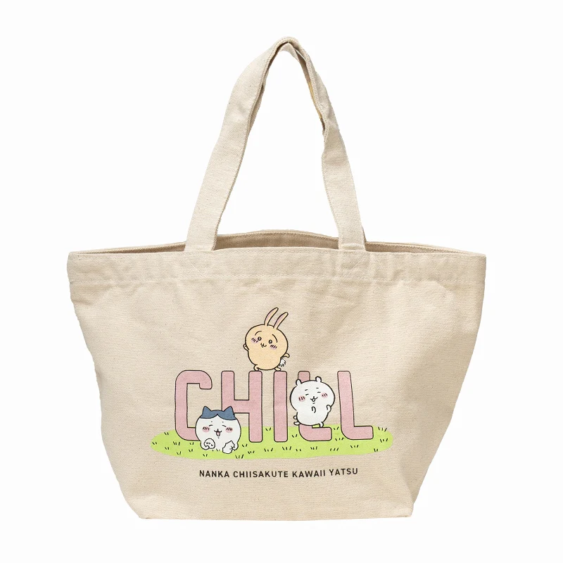 ちいかわ ランチトートバック CHILL(ナチュラル) - Image 7