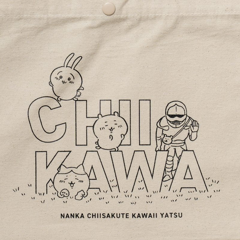 ちいかわ キャンバス サコッシュ 集合(ナチュラル) - Image 10
