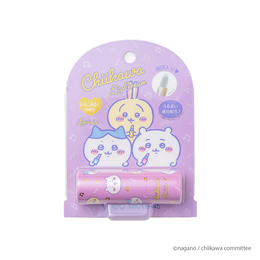 ちいかわ Lovisia リップクリーム(ちいかわ&ハチワレ&うさぎ) - Image 4