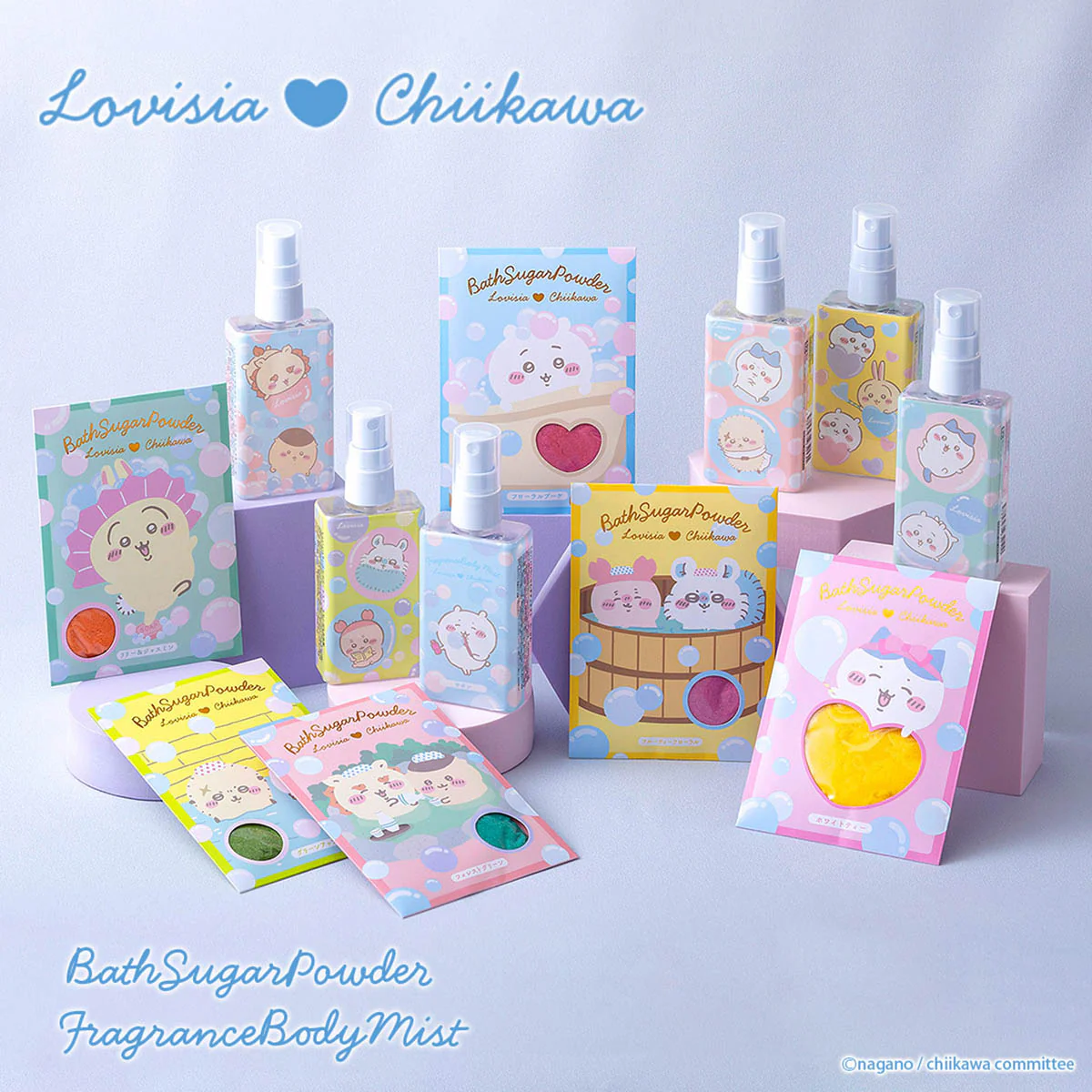 ちいかわ Lovisia ボディミスト（くりまんじゅう＆シーサー） - Image 2