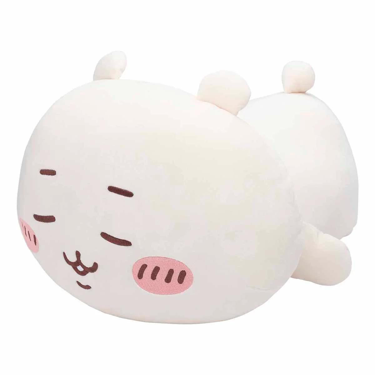 ちいかわ マシュマロみたいな寝そべり抱きぬいぐるみ(ねむねむちいかわ) - Image 4