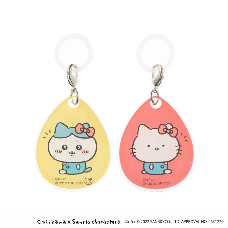 ちいかわ×サンリオキャラクターズ アンブレラマーカー 2個セット(ハチワレ・ハローキティ)