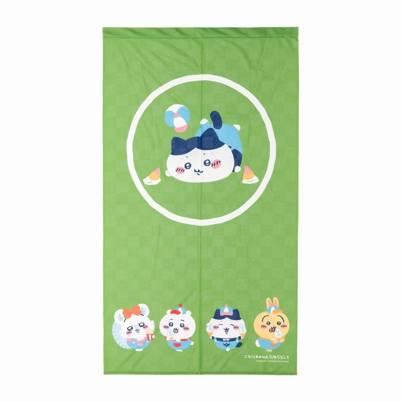 ちいかわ ワクワクゆうえんち のれん
