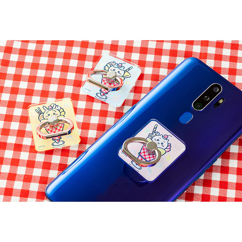 ちいかわクレープ スマホリング（ハチワレ） - Image 2