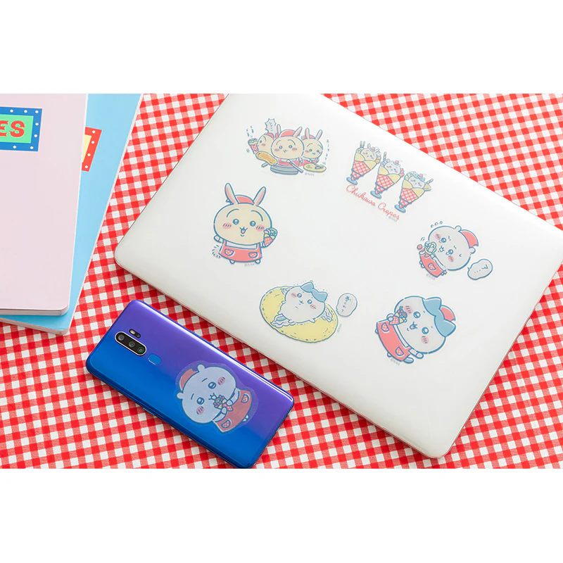 ちいかわクレープ スマホに貼れるサイズのステッカー（店員さんのうさぎ） - Image 2